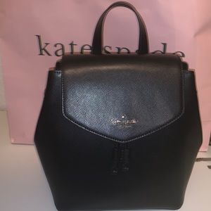 Kate Spade all black bag